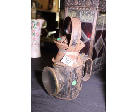 Vintage miners lamp 