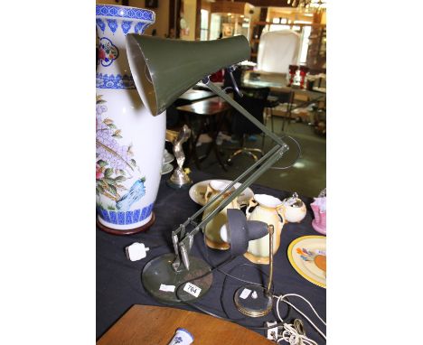 Vintage anglepoise lamp and one other