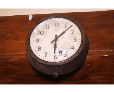 W.Kilgour seven jewels day wall clock