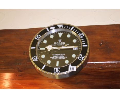 Jewellers advertising wall clock 