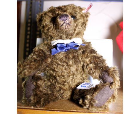 Steiff brown teddy bear, H ~ 20cm