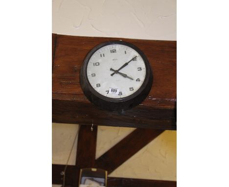 Smiths bakelite eight day wall clock