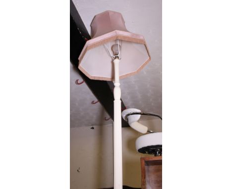 Standard lamp with shade