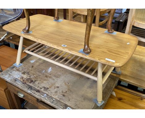 LIGHT ERCOL COFFEE TABLE