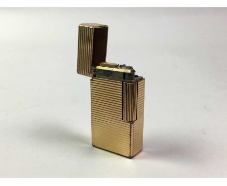 GOLD PLATED FLAMINAIRE LIGHTER, ALONG WITH A VOLTMETER both boxed