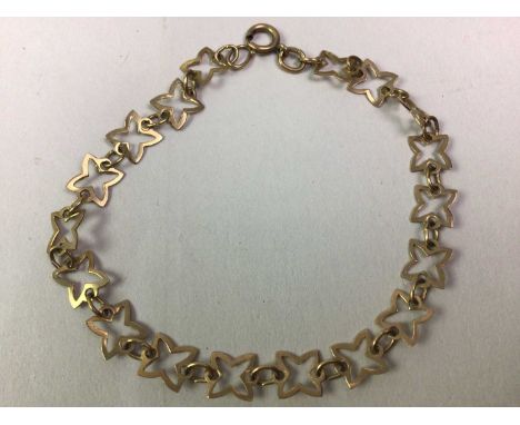 TWO NECKCHAINS AND TWO BRACELETS, NINE CARAT GOLD including a rope link chain and belcher link chainQty: 10.14g1st photo is a