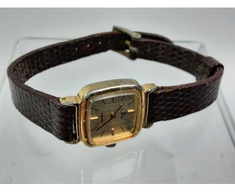 GENT'S NINE CARAT GOLD WRIST WATCH, AND OTHER WATCHES the watches including a lady's Omega nine carat gold cased cocktail exa