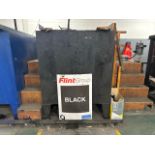 Black Metal Ink Bin