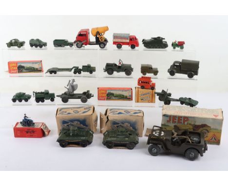 Tri-ang Minic Tinplate Clockwork Jeep No 2,with spare wheel and Jerrycan, working clockwork motor, key, in excellent original