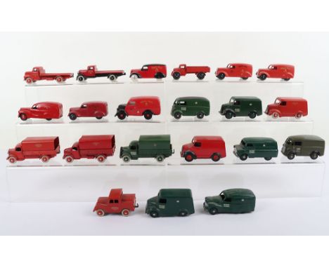 A Quantity of Dinky Toys Repainted into Royal Mail/Post Office Telephones Commercial Vehicles, including Austin Lorries, Morr