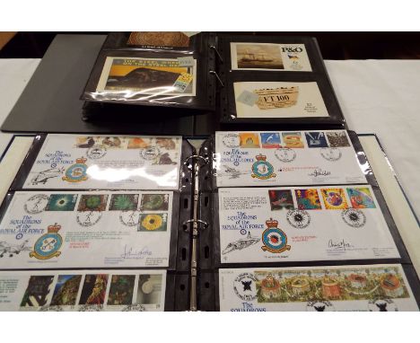 Two albums of first day covers