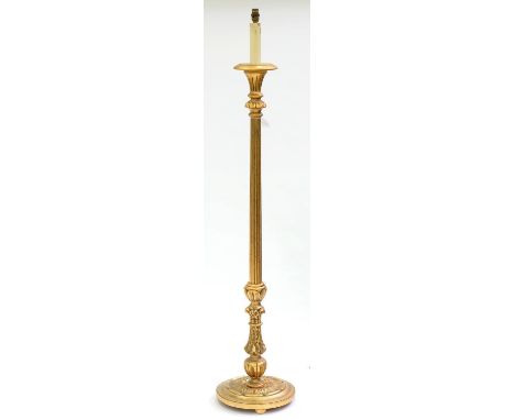 A GILTWOOD&nbsp; STANDARD LAMP, 140CM H Condition report  &nbsp;