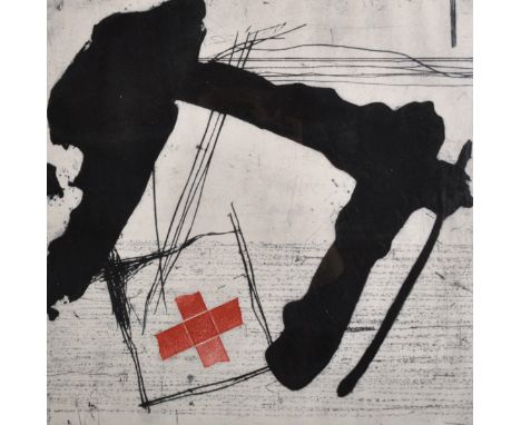 Colin Turnbull (20th Century) British. Untitled, Lithograph, Signed, numbered 'VE1/2' and Dated '97, 15.5" x 15.5".