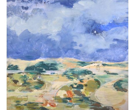 Clement McAleer (1949-    ) Irish. A Beach Scene, Mixed Media, Signed, 30.5" x 33.75".