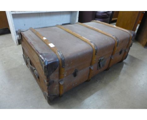 A 19th Century steamer trunk