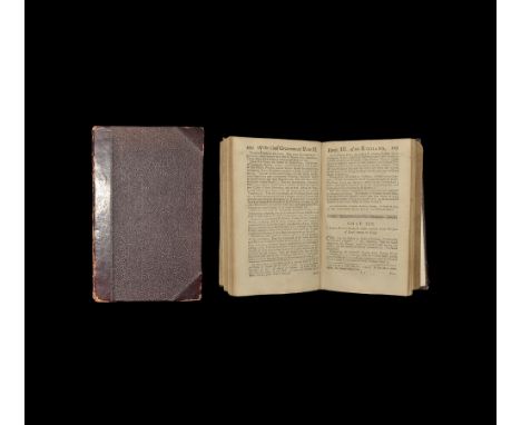 Published 1717 AD. Romae Antiquae Notitia or the Antiquities of Rome, 6th edition, octavo, 'Printed for T. Child at the White