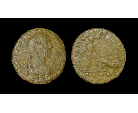 218-222 AD. Germe mint, magistrate T. Jul. Phontilius Alexandrus. Obv: [ ]K M AYR ANTWNEINOC CEB legend with laureate, cuiras