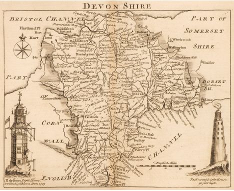 Rocque (John). The Small British Atlas Being a New set of Maps of all the Counties of England and Wales..., 1st edition, Lond