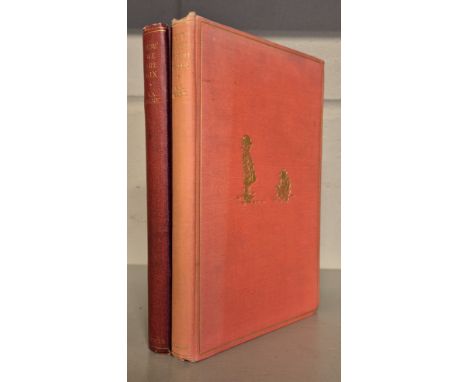 Milne (A. A.). Now We Are Six, 1st edition, London: Methuen &amp; Co., 1927, illustrations by E. H. Shepard, gilt inscription