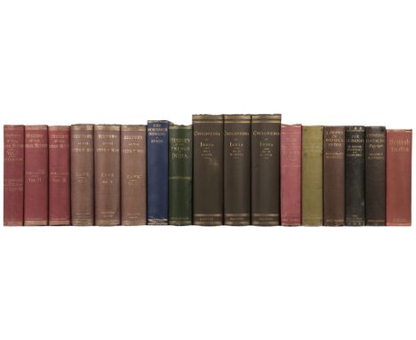 Kaye (John William). A History of the Sepoy War in India, 1857-1858, 3 volumes, London: W. H. Allen &amp; Co., 1875-76, foldi