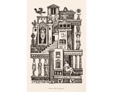 Martin (Frank). The Wood Engravings of Frank Martin, with a foreword by the artist, Witney: Previous Parrot Press, 1998, fron