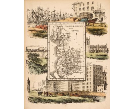 Ramble (Reuben). Reuben Ramble's Travels through the Counties of England with maps and Historical Vignettes, Darton and Co. c