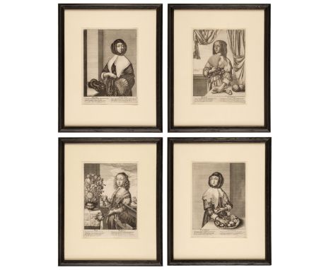 * Hollar (Wenceslaus). The Four Seasons, Spring, Summer, Autumn, Winter, London: 1641 [or slightly later], the set of four un