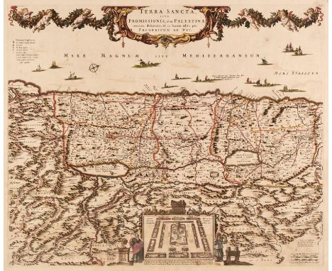 Holy Land. De Wit (Frederick), Terra Sancta sive Promissionis olim Palestina recens delineata..., Amsterdam, circa 1680, engr