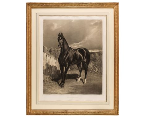 * De Dreaux (Alfred, after). Black Knight, Paris, London &amp; La Haye: Goupil et Cie, 1st April 1862, uncoloured lithograph 