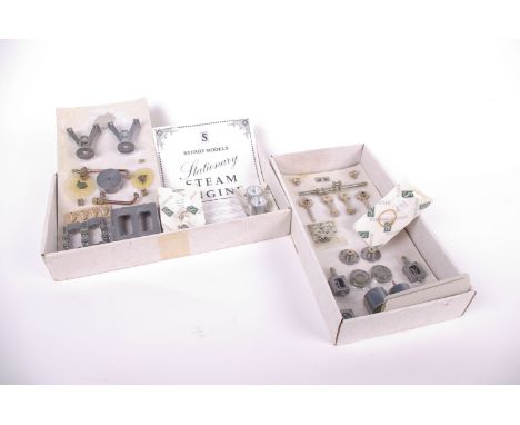 A Stuart  boxed kit model of a D10 stationary steam engine with instructions, components still sealed on card. 