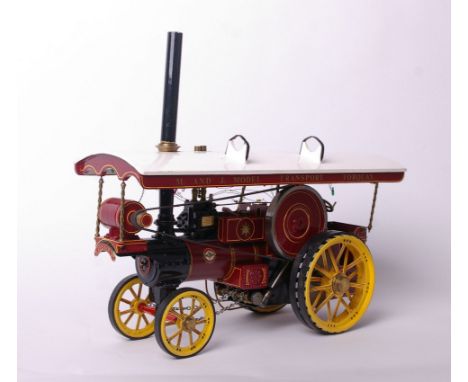 A rare model of a ¾ inch scale Allchin Showman s engine by Taylor Hemmens, of Market Harborough , engine number 646 and beari