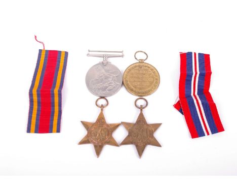 Three Guys hospital medals together with two other nurses badges, one in sterling silver. A WWI victory medal' Major TM Marsh