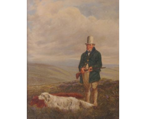 H A Boarder Portrait of Mr John LawrenceOil on canvasSigned lower right37 x 29cm 
