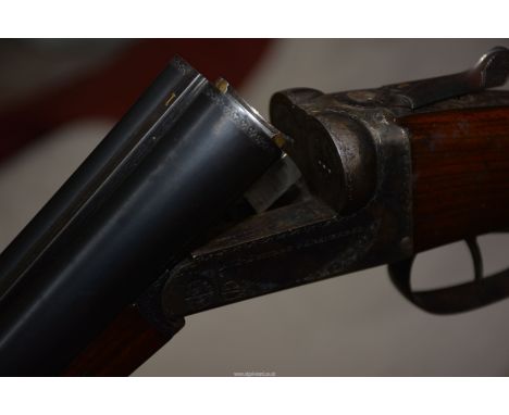 ***COLLECTION ONLY*** An AYA Aguirre & Aranzabal 12 gauge double-barrelled side by side, double-trigger box-lock, selective e