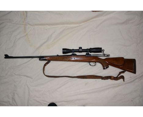 ***COLLECTION ONLY*** A Parker-Hale bolt action .308 calibre Rifle having chequered for-end and pistol-grip to the stock, whi