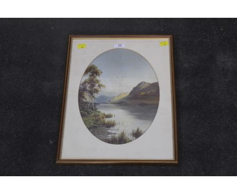 E H Thompson oval Lake District print 