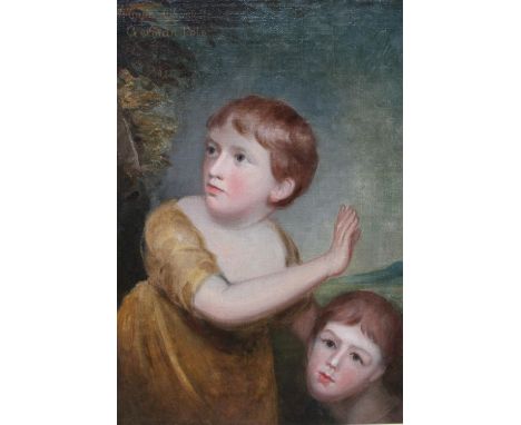 English Provincial School (early 19th century)Portrait of German-Francis and Philippa-Charlotte Chandos-Pole of Radbourne Hal