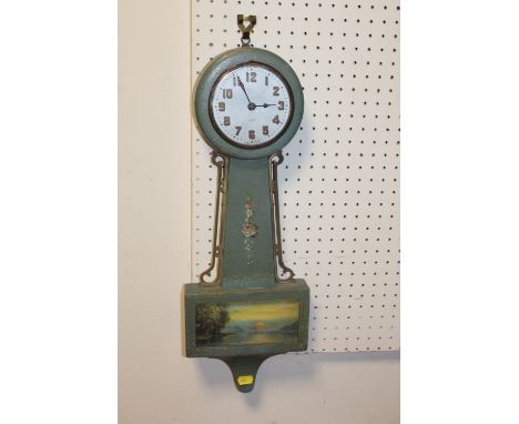AN AMERICAN BANJO WALL CLOCK