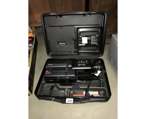 A vintage Panasonic VHS home movie camera (no charger) (COLLECT ONLY)
