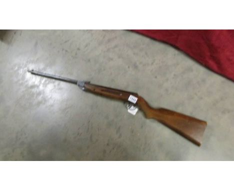 A Diana model 25 0.177 cal air rifle, B/B Beach, serial 257721, collect only.