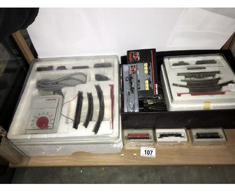 Marklin Mini club Z gauge, 2 train sets &amp; extra track, engine &amp; rolling stock