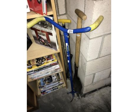 A selection of garden tools 
