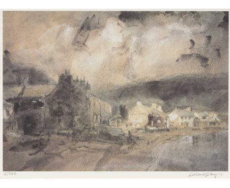 WILLIAM SELWYN (Welsh b. 1933) limited edition (2/300) print - 'Ty Coch, Porthdinllaen', signed and numbered in pencil, 27 x 