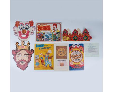 From the 1970s and 80s this collection of restaurant giveaways, menus, and customer gifts are sure to bring back the memories