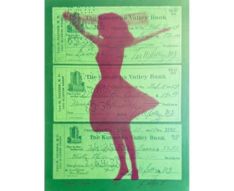 Lithograph titled Dance Lesson #4 Signed lower right numbered 291/300 Year 1978 Sight size 22.5" x 30"