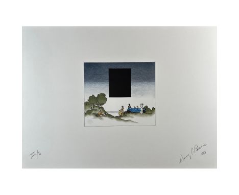 Lithograph titled Judgment of Paris Year 1980 Signed lower right numbered XIV/L Sight size 28.5" x 21"Condition: Age related 