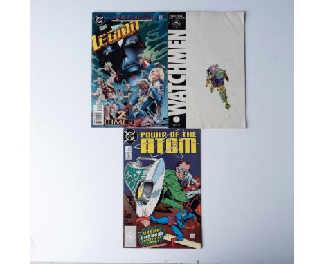 Titles included: Power of the Atom No. 6 Winter (1988); Legion of Super-Heroes No. 75 2-Timer (1989); Watchmen No. 11 (1987).