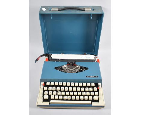 A Vintage Cased Imperial Manual Portable Typewriter 