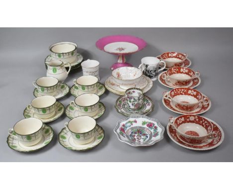 A Collection of Various Late 19th/ Early 20th Century Ceramics to comprise Royal Doulton Countess Pattern Set, Copeland Spode