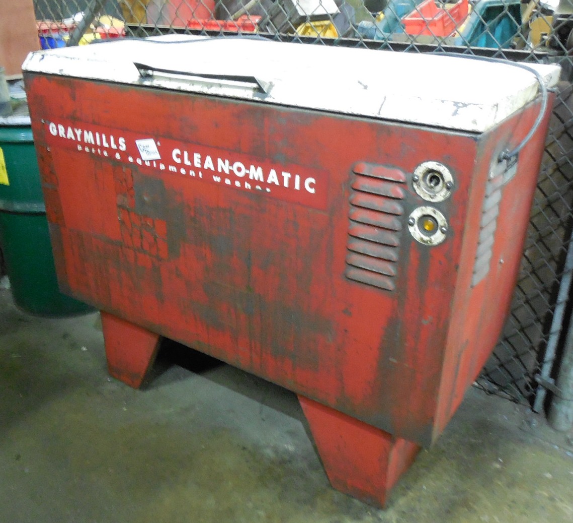 Graymills CleanOMatic Mod.500A Parts Washer44"L x 21"W x 29.5" H